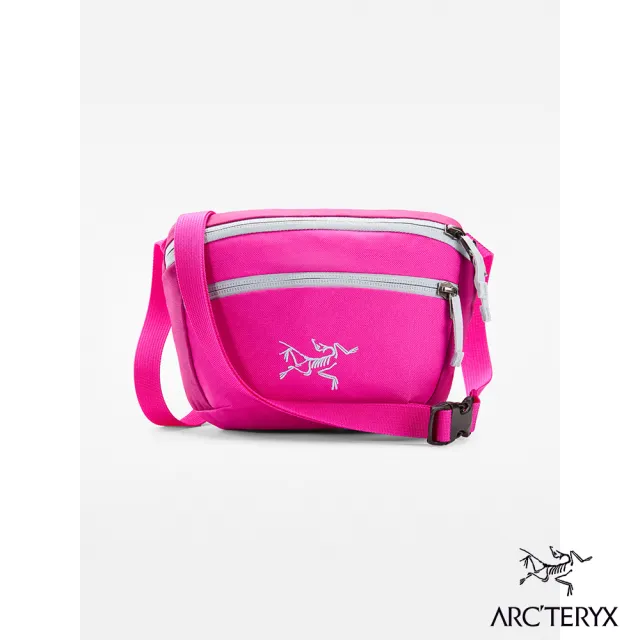 【Arcteryx 始祖鳥官方直營】Mantis 1L 多功能腰包(玫瑰紫/鐵克諾紅)