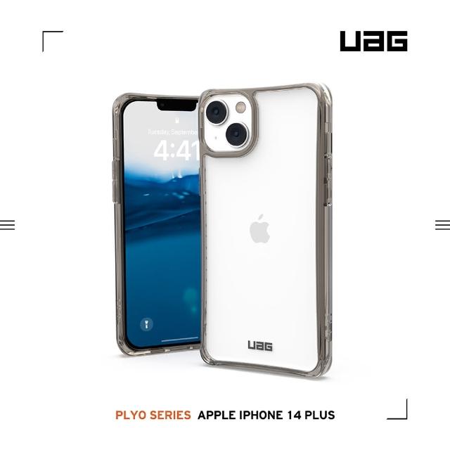 【UAG】iPhone 14 Plus 耐衝擊保護殼-全透明(UAG)