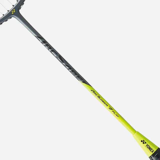 【YONEX】Arcsaber 7 Play 羽球拍 穩定 快速擊球 原廠穿線 灰黃(ARC7PLGE-815)