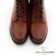【CUMAR】輕量化扣環裝飾綁帶長靴(棕色)