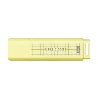 【TCELL 冠元】USB2.0 32GB 文具風隨身碟(奶油色)