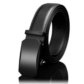 【巴黎精品】現貨+預購 皮帶真皮腰帶(牛皮自動扣頭免鑽孔男配件28款p1am9)