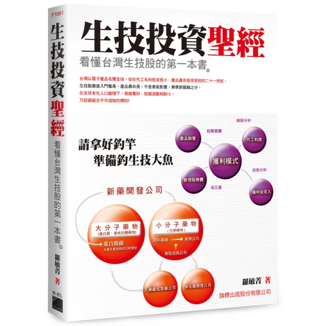 生技投資聖經 ： 看懂台灣生技股的第一本書 | 拾書所