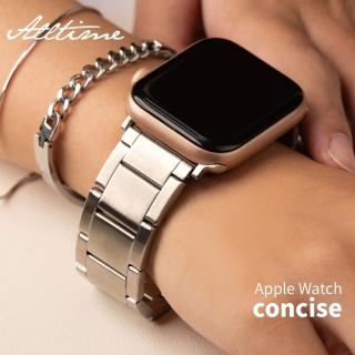 【ALL TIME 完全計時】B-貝克里不鏽鋼錶帶 Apple Watch通用錶帶