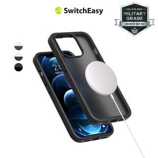 【SwitchEasy 魚骨牌】iPhone 14 Plus 6.7吋 AERO Plus 極輕薄軍規磁吸防摔手機殼(支援MagSafe)