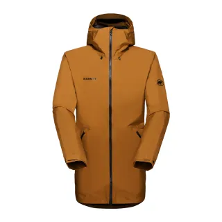 【Mammut 長毛象】Seon Pac HS Hooded Jacket Men GTX防水長版外套 男款 獵豹褐 #1010-29360