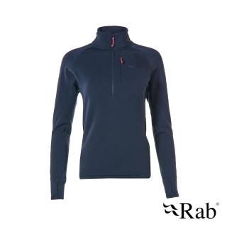 【RAB】Power Stretch Pro Pull-On 保暖排汗衣 女款 深墨藍 #QFE63