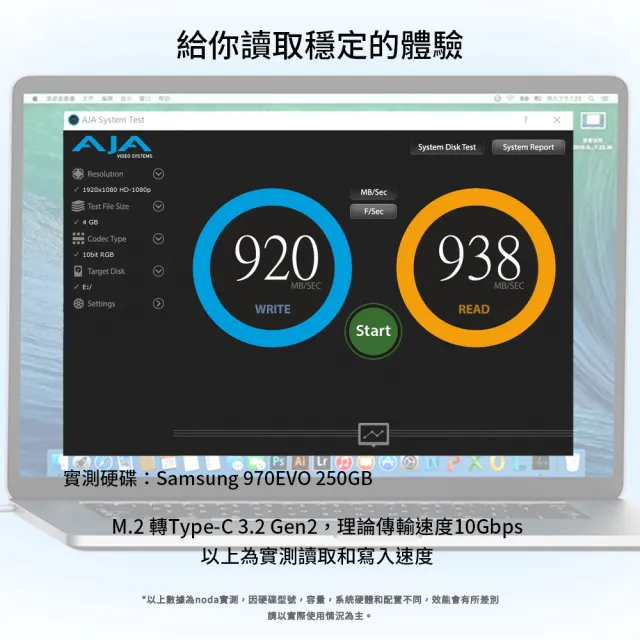 【noda】R9 SSD 外接盒 磁吸後蓋款(支援雙協議 NVMe/SATA)