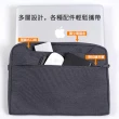 【POFOXO】A500 13.3吋 macbook 商務便攜手提筆電包(手提/單肩/防摔/防水)