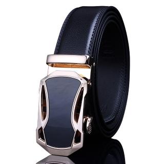 【巴黎精品】現貨+預購 皮帶真皮腰帶(牛皮自動扣休閒百搭男配件3款p1am34)