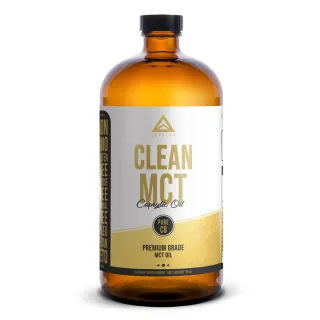 【LEVELUP】100%純淨C8 MCT中鏈油 純椰子油萃取2瓶組(473ml/瓶)