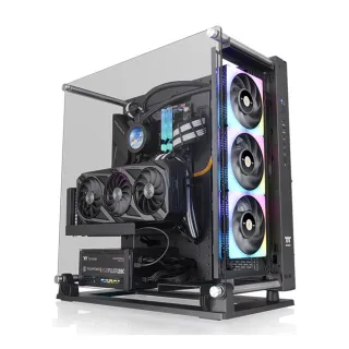 【Thermaltake 曜越】Core P3 TG Pro 強化玻璃中直立式機殼(CA-1G4-00M1WN-09)