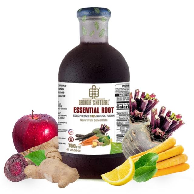 【Georgia 喬治亞】紫色蔬果原汁750ml/瓶(草本100%純蔬果汁)