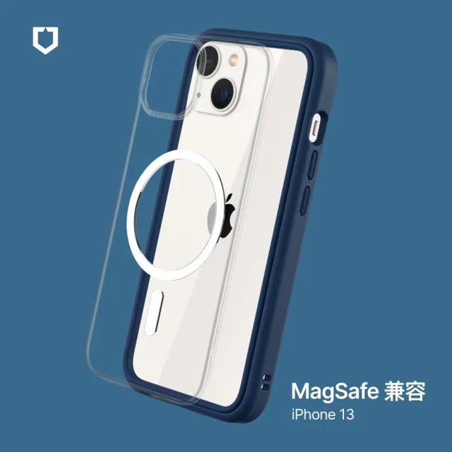 【RHINOSHIELD 犀牛盾】iPhone 13 6.1吋 Mod NX MagSafe兼容 超強磁吸手機保護殼(邊框背蓋兩用手機殼)