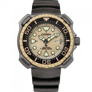 【CITIZEN 星辰】PROMASTER 鈦 1982年復刻版 光動能潛水男錶 禮物 推薦(BN0226-10P)