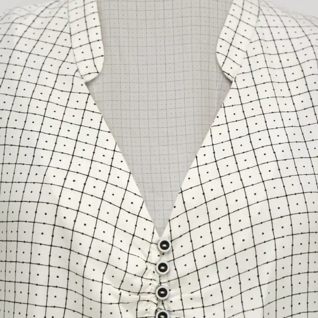 【ICHE 衣哲】Cop.Copine 法國原裝進口再生棉手繪感小方造型上衣