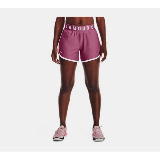 【UNDER ARMOUR】Play Up 5吋短褲 女 短褲 粉(1355791-669)