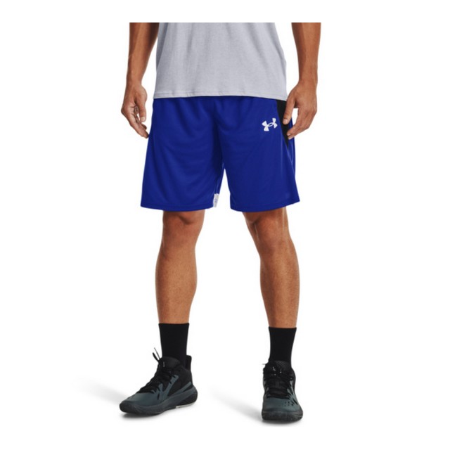 【UNDER ARMOUR】BASELINE 10吋短褲 男 短褲 藍(1370220-400)