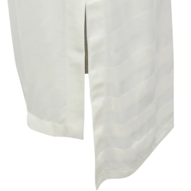 【ICHE 衣哲】Cop.Copine 法國原裝進口圓領長版層次感單品白條紋