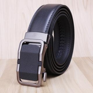 【巴黎精品】現貨+預購 皮帶真皮腰帶(牛皮自動扣無牙免鑽孔男配件21款p1am35)