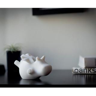 【Gallery Chuan 筌美術】飛探世界 Exploring the world(石雕 送禮 藝品 藝術禮品 河馬)