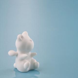 【Gallery Chuan 筌美術】飛擁天空 Embrace the sky(石雕 送禮 藝品 藝術禮品 小熊)