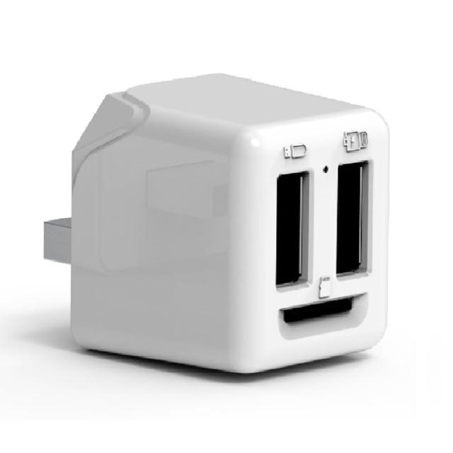蘋果iPhone 備份豆腐頭 隨身碟記憶卡讀卡器-iLink Backup 蘋果備份管家-SPT聖保德