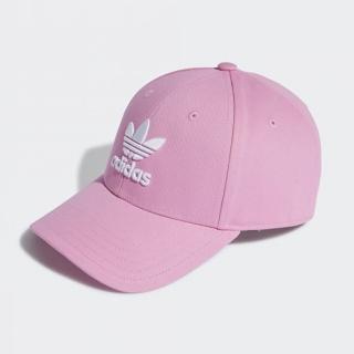 【adidas 愛迪達】帽子 棒球帽 老帽 遮陽帽 運動 BASEB CLASS TRE 粉 HL9329