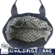 【Kusuguru Japan】日本眼鏡貓Nyanbrella系列傘下雨天寬口萬用手提包(加贈同款立體造型掛飾)