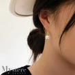 【my stere 我的時尚秘境】現貨-韓國氣質穿線珍珠造型耳環(時尚名媛  22新款 百搭 經典)