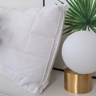 【HEIMA LIVING】獨立筒羽絨枕(天然鵝絨透氣性高獨立筒加強支撐力)