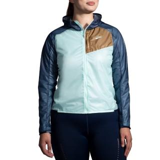 【BROOKS】女 All Altitude 防風防水外套 冰藍/多彩(221520495)