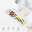【SONA森那家居】LINE FRIENDS 熊大 莎莉 漫畫風系列 珪藻土 吸水洗漱墊 牙刷架(24x8x0.9 防潮 杯墊 瀝水)