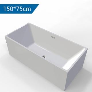 【HOMAX】獨立浴缸-Square系列 150公分(不含安裝)