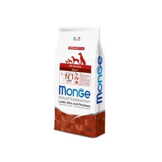 【Monge 瑪恩吉】天然呵護 小型成犬配方(羊肉+米+馬鈴薯 7.5kg)