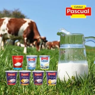 【PASCUAL 帕斯誇】西班牙水果優格 杏桃芒果 125GX24杯(西班牙領導品牌)