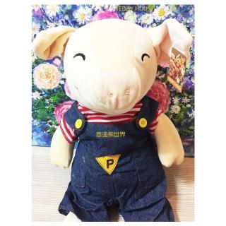 【TEDDY HOUSE泰迪熊】泰迪熊玩具玩偶公仔娃娃日本Q阪牛仔豬大(吉祥動物可許願好運吉祥動物)