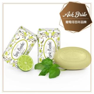【Ach Brito 艾須•布里托】LUXO-BANHO LIME BASIL精緻奢華手工皂-萊姆羅勒 350g(★百年精湛傳統工藝★)