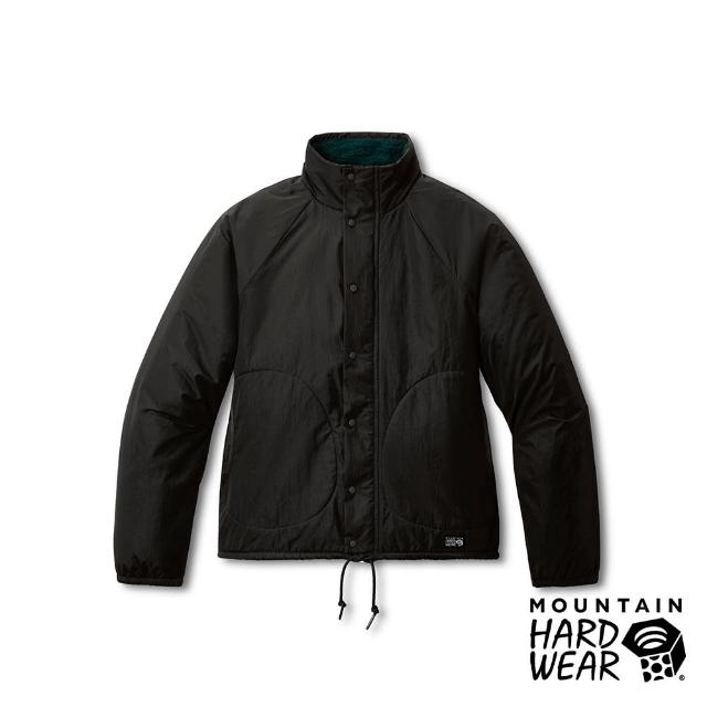 【Mountain Hardwear】HiCamp Shell Jacket W 刷毛保暖立領外套 女款 黑色 #2002621