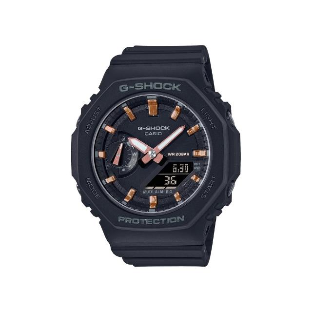 【CASIO 卡西歐】G-SHOCK 雙顯手錶 GMA-S2100-1A