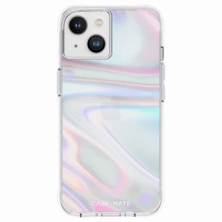 【CASE-MATE】iPhone 14 6.1吋 Soap Bubble 幻彩泡泡環保抗菌防摔保護殼