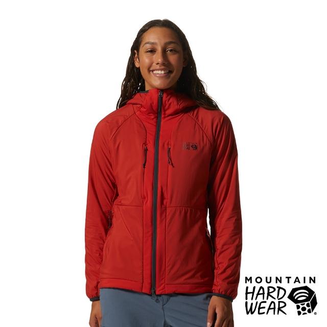 【Mountain Hardwear】Kor AirShell Warm Jacket W 輕量防風防潑水保暖連帽外套 女款 暗火 #1985061