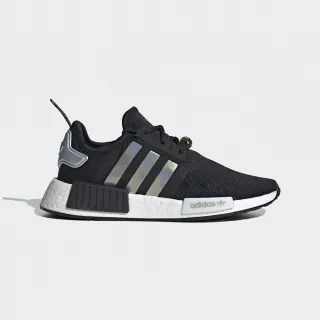 【adidas 愛迪達】休閒鞋 女鞋 運動鞋 三葉草 NMD_R1 黑 GY9574