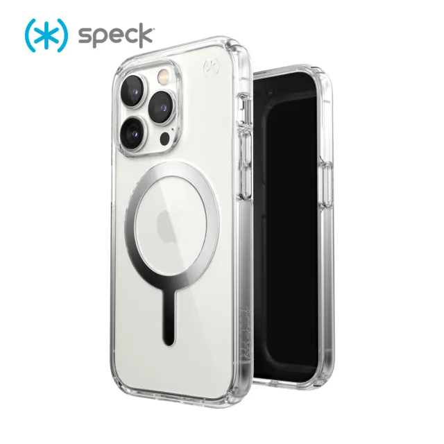 【Speck】iPhone 14 Pro 6.1吋 Presidio Perfect-Clear MagSafe 磁吸透明防摔保護殼(iPhone 14 保護殼)