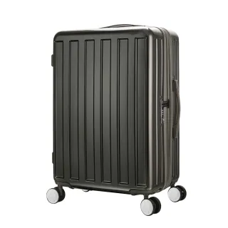 【Allez Voyager 奧莉薇閣】28吋行李箱 PC硬殼大容量 旅行箱 貨櫃競技場(深灰色 AVT1452828)