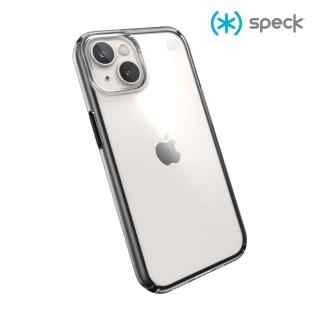 【Speck】iPhone 14 6.1吋 Presidio Perfect-Clear Geo 透明防摔保護殼 黑框(iPhone 14 保護殼)