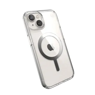 【Speck】iPhone 14 6.1吋 Presidio Perfect-Clear MagSafe磁吸透明防摔保護殼(iPhone 14 保護殼)