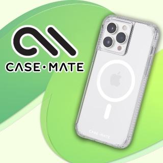 【CASE-MATE】iPhone 14 Pro Max 6.7吋 Tough Clear Plus 環保抗菌超強悍防摔保護殼MagSafe版 - 透明