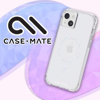 【CASE-MATE】iPhone 14 Plus 6.7吋 Twinkle Diamond Clear 閃耀星環環保抗菌防摔保護殼MagSafe版 - 透明