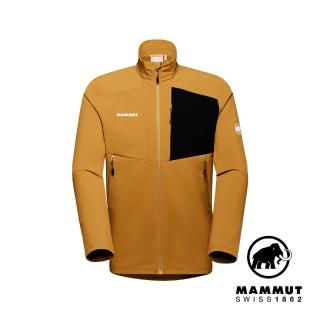 【Mammut 長毛象官方直營】Madris ML Jacket Men 刷毛立領外套 獵豹褐 男款 #1014-02420